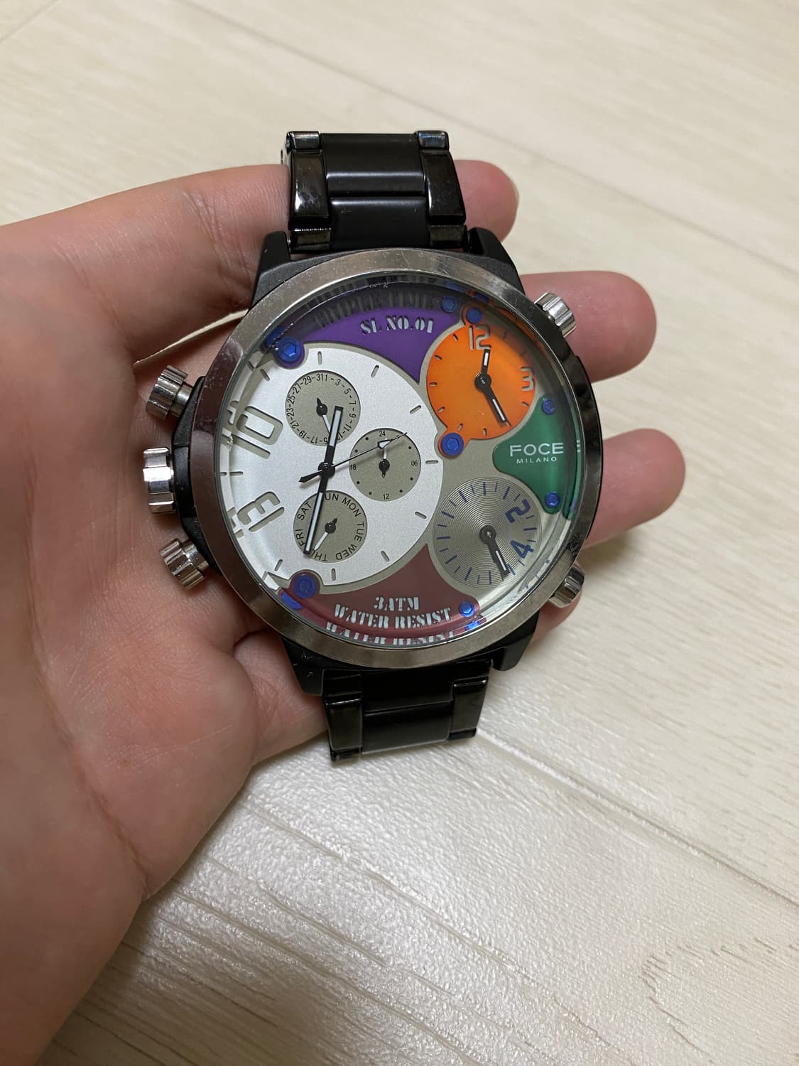 Foce 밀라노 빈티지 시계 상품이미지1