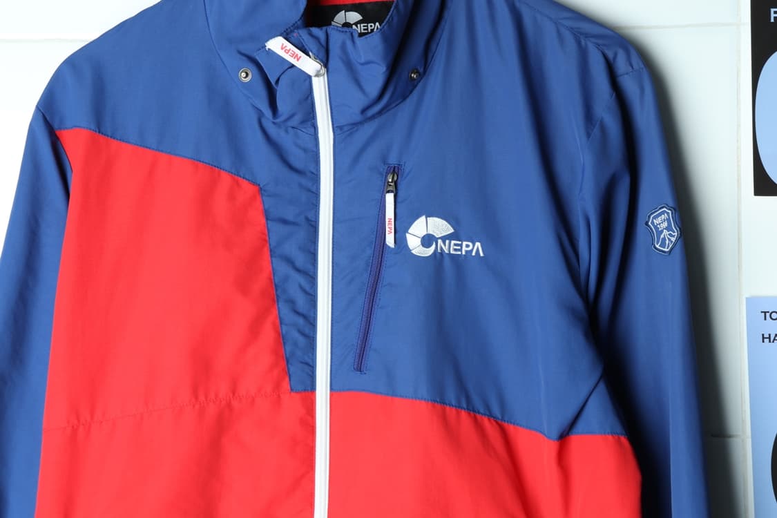 (L-XL) 네파 집업 바람막이 점퍼자켓 등산 레드 블루-H31272 상품이미지5