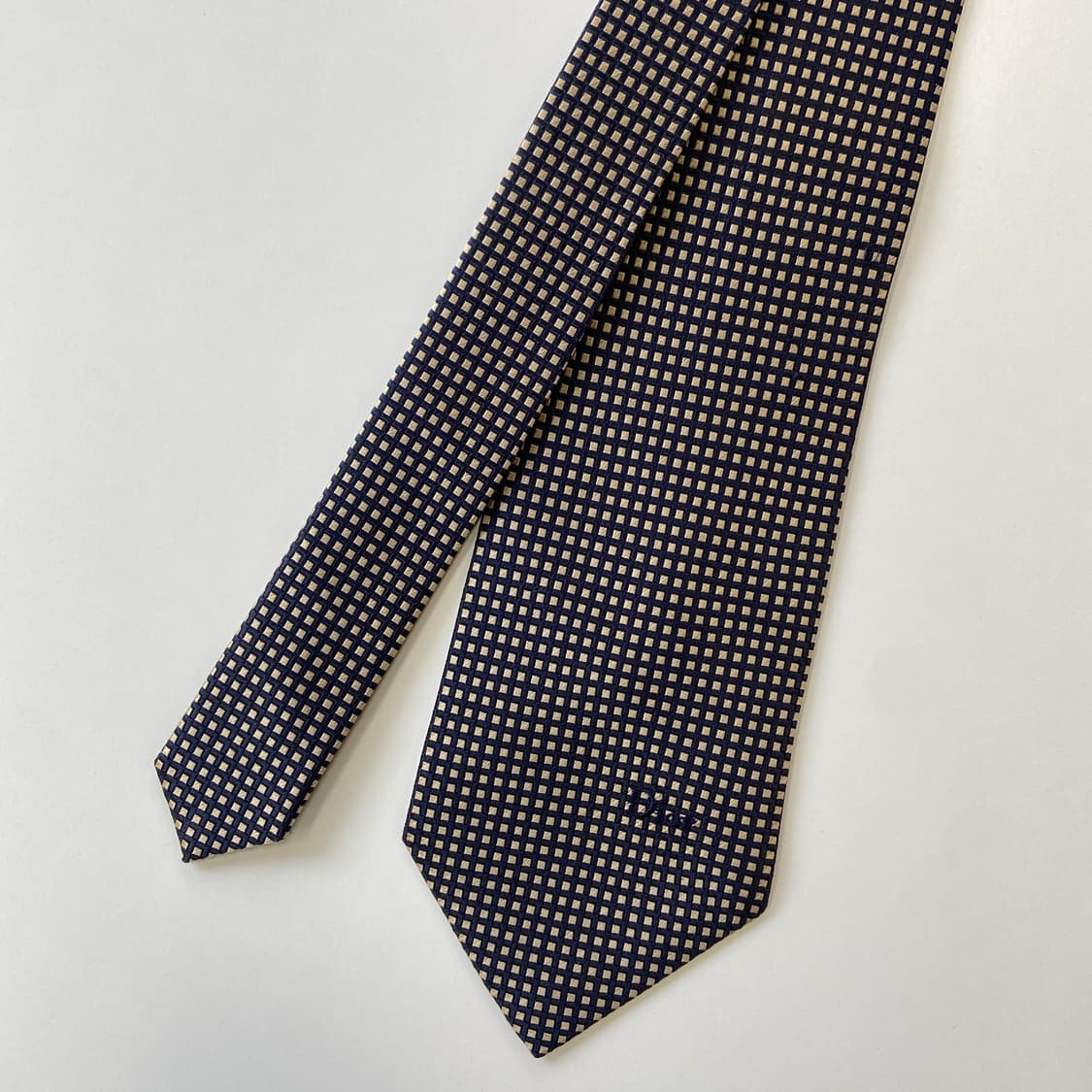 크리스찬 디올(Dior) 심플로고 명품 정품 넥타이 상품이미지2