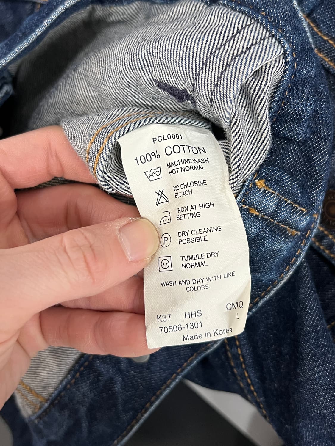 Levis 리바이스 70506 트러커 인디고 데님 자켓 상품이미지8