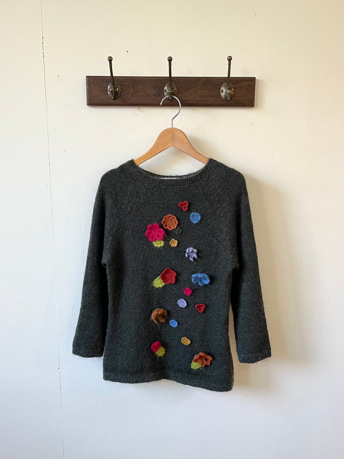 폴스미스 아트 플라워 모헤어 스웨터 상품이미지2