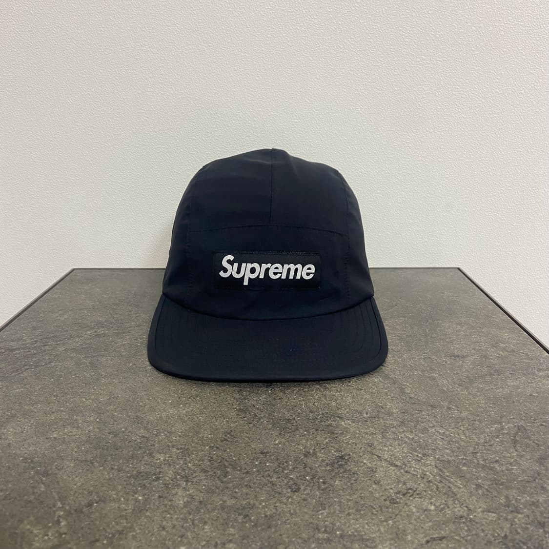 (OS) 슈프림 박스로고 캠프캡 모자 고어텍스 블랙 상품이미지1
