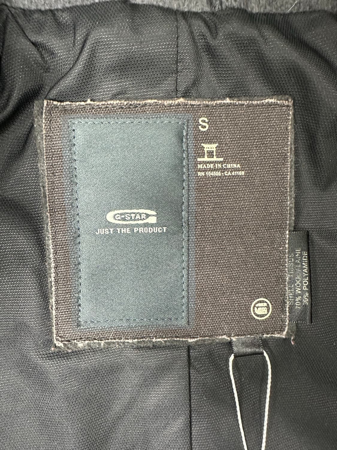 G-Star 로우 울 싱글 코트 상품이미지6