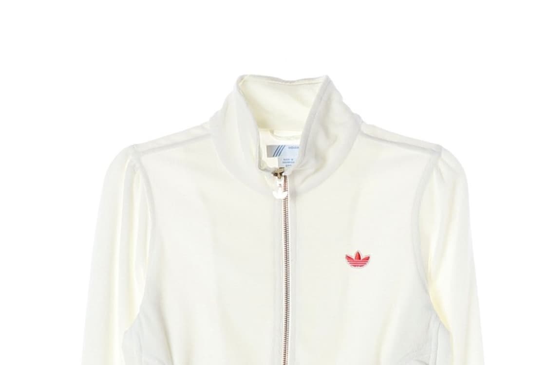 아디다스 화이트 벨루어 퍼 져지 S 상품이미지3