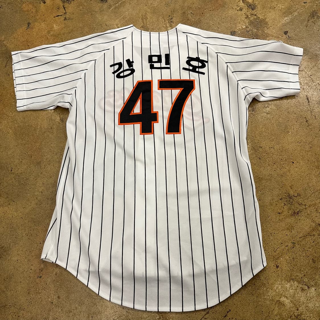 [ 95 ] 롯데 자이언츠 47번 강민호 반팔 유니폼 b10 상품이미지3