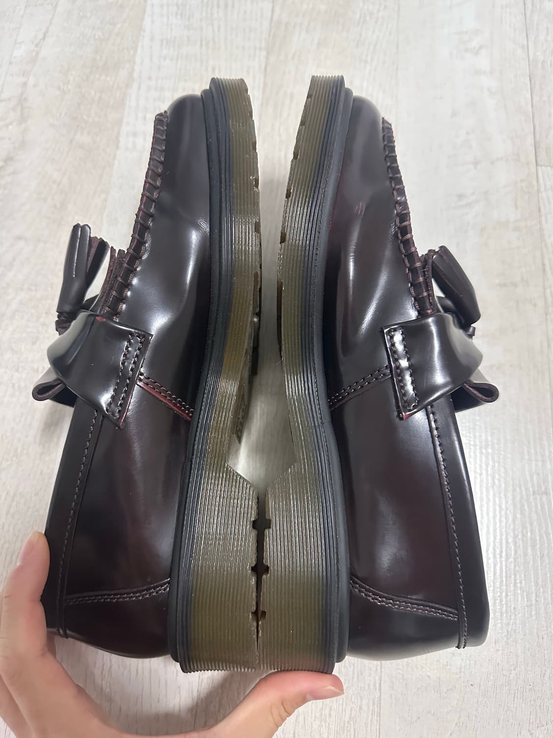 닥터마틴 아드리안 체리레드 Uk7 1회착 상품이미지5