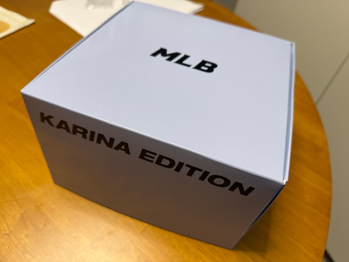 MLB x 카리나 시그니처 언스트럭쳐 볼캡 스카이 블루 상품이미지2