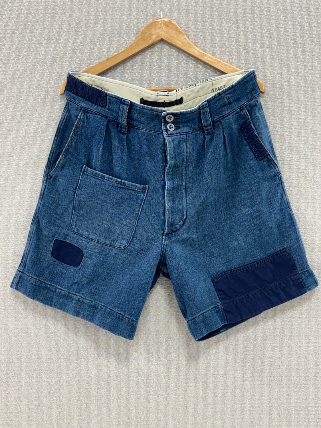 더블알엘 패치워크 헤링본 반바지 / 34 상품이미지1