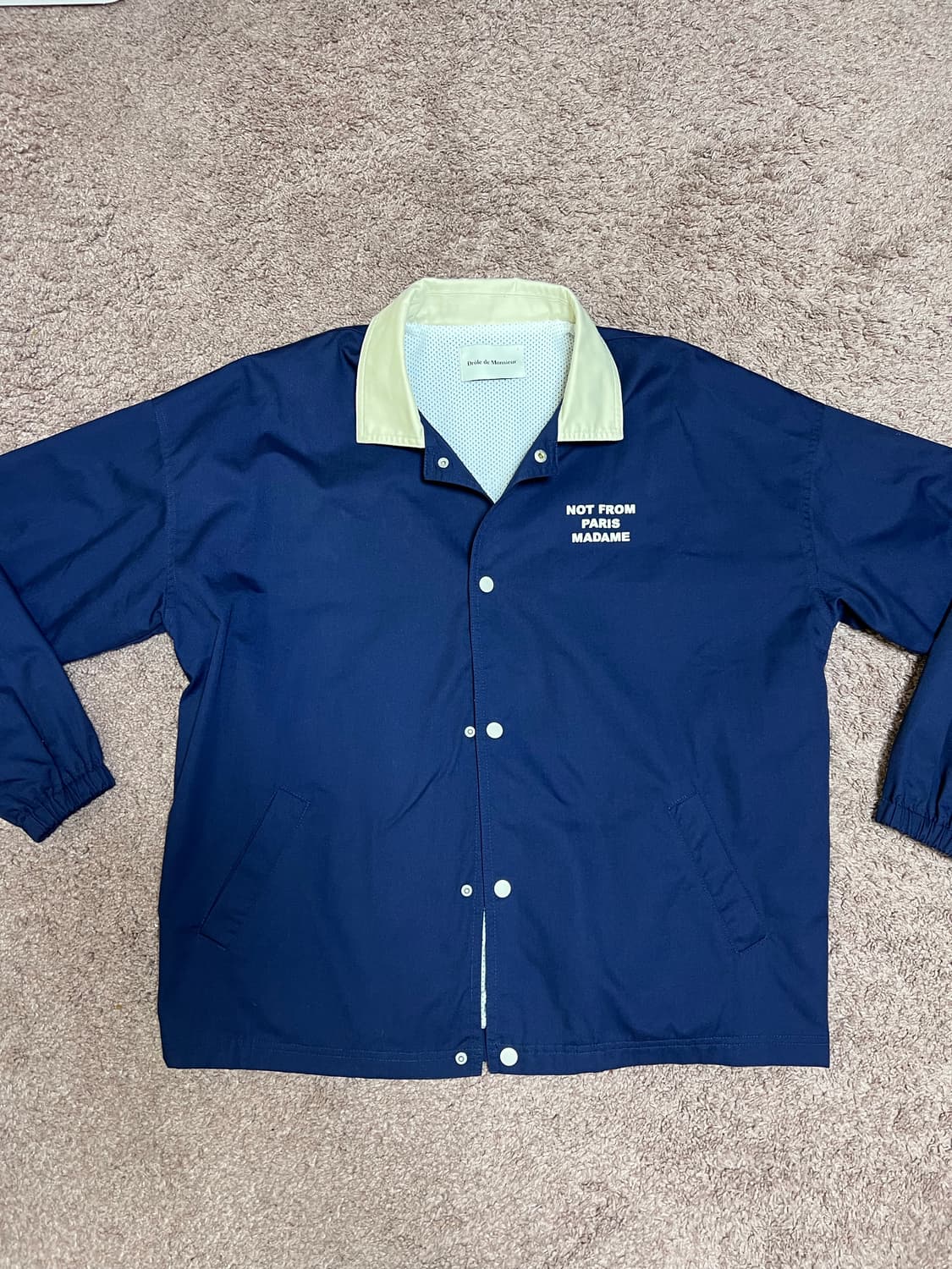 Drôle de Monsieur 드롤드무슈 코치 자켓 상품이미지1