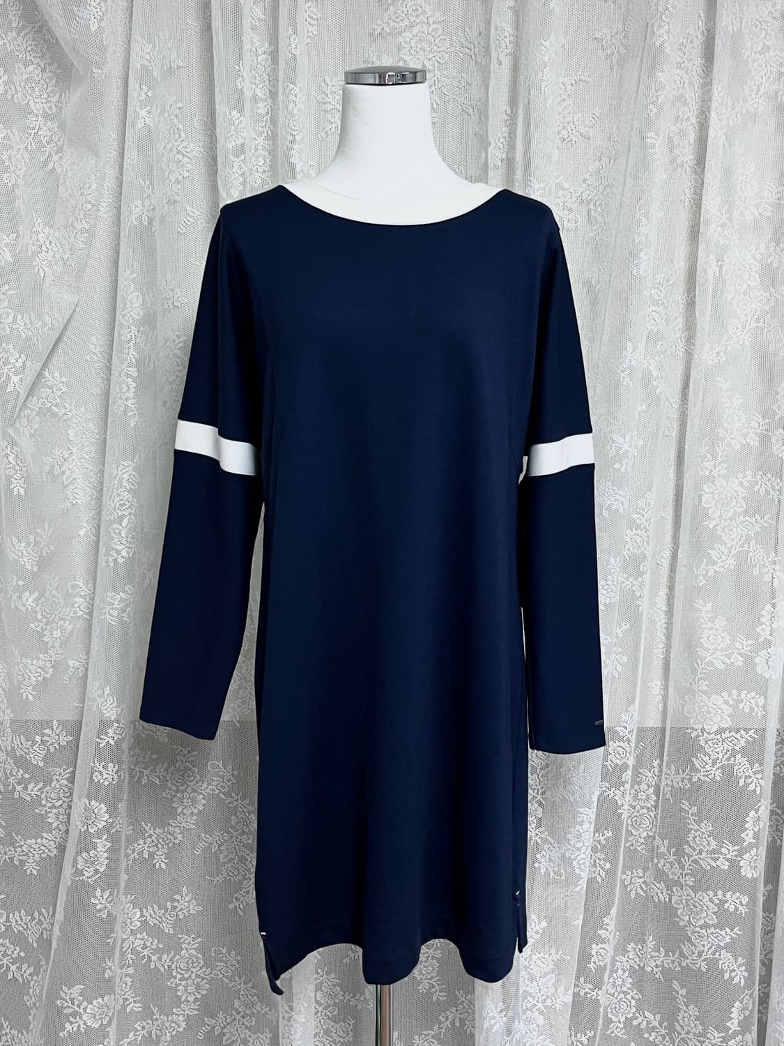 M) 타미힐피거 루즈핏 원피스 네이비 상품이미지1