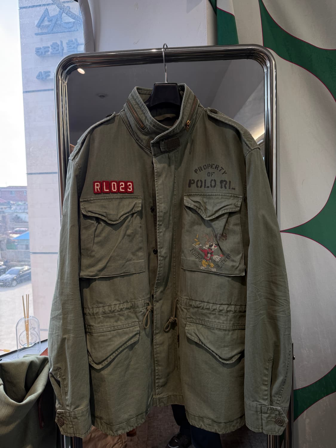 폴로 랄프 로렌 RL023 루나 뉴 이어 필드 자켓 XL 상품이미지1