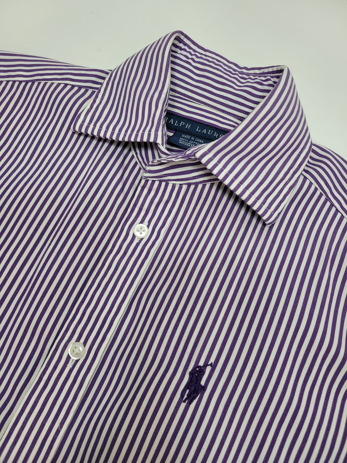 POLO 폴로 랄프로렌 스트라이프 슬림핏 셔츠 / 여 6 (55~66)  상품이미지5