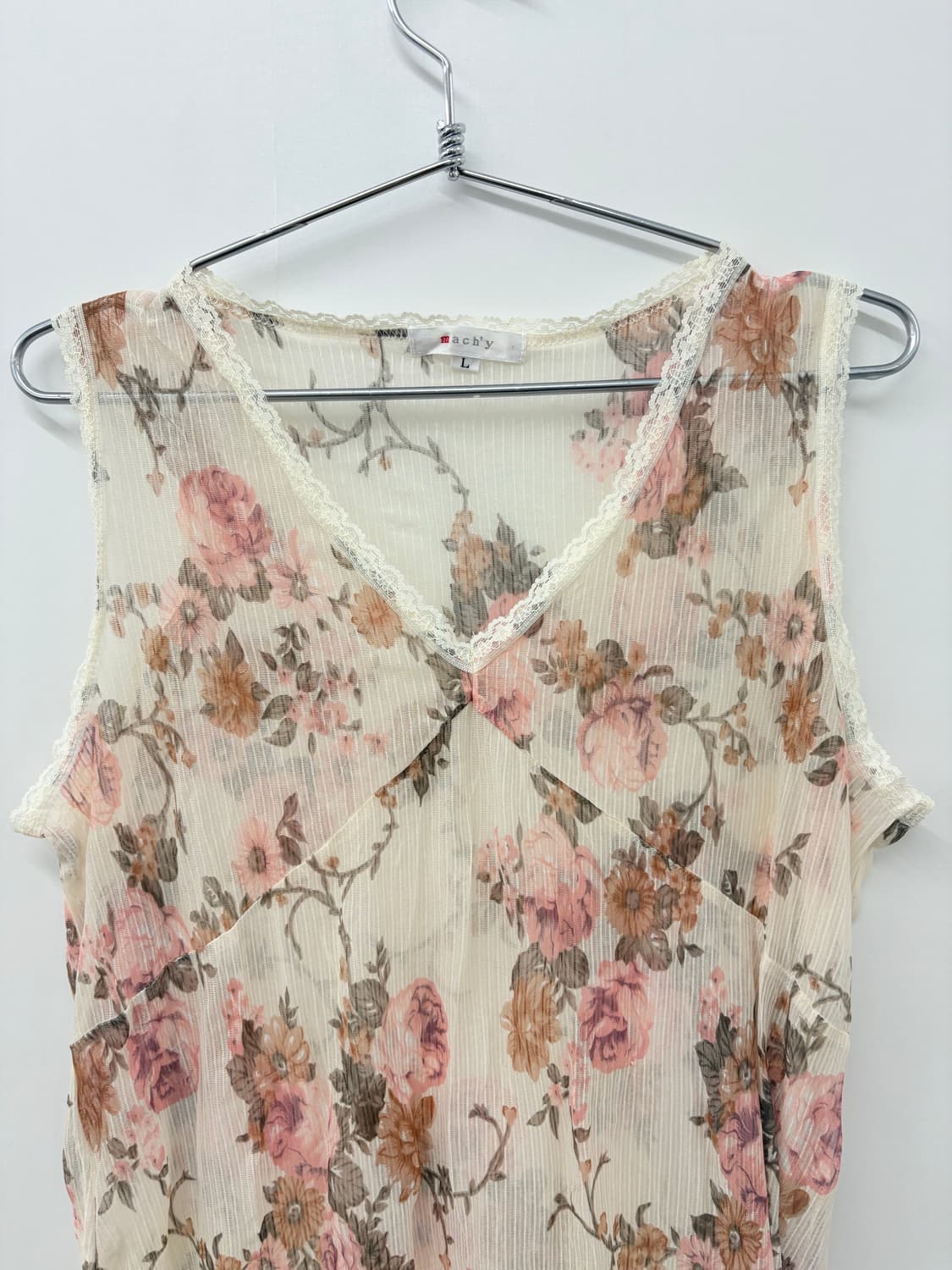 Flower pattern sleeveless  상품이미지2