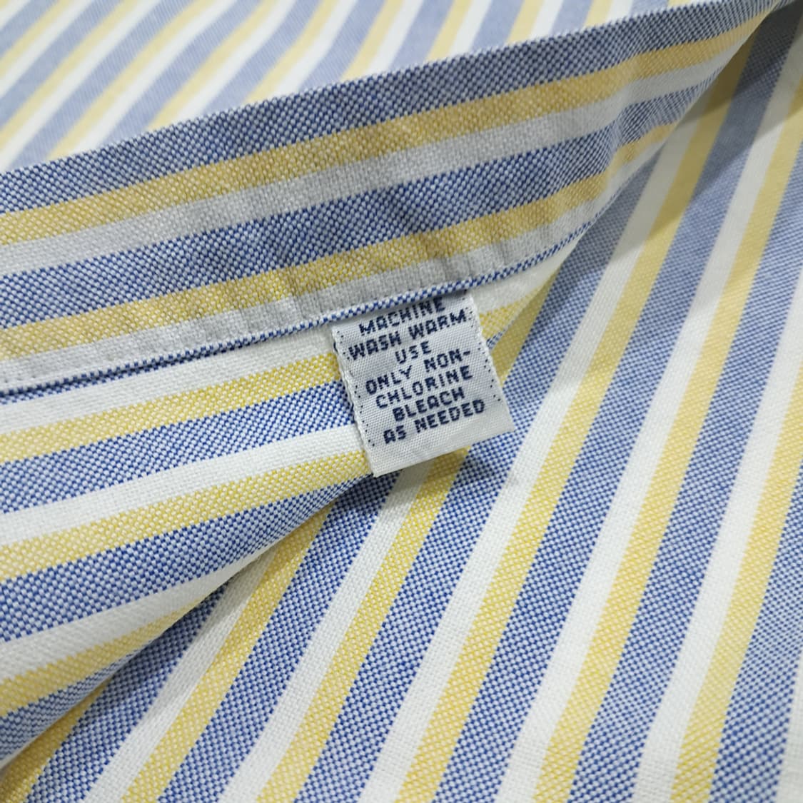 CL617 XL 폴로 90s 프레피 스트라이프 버튼다운 블루 셔츠 남방 상품이미지5