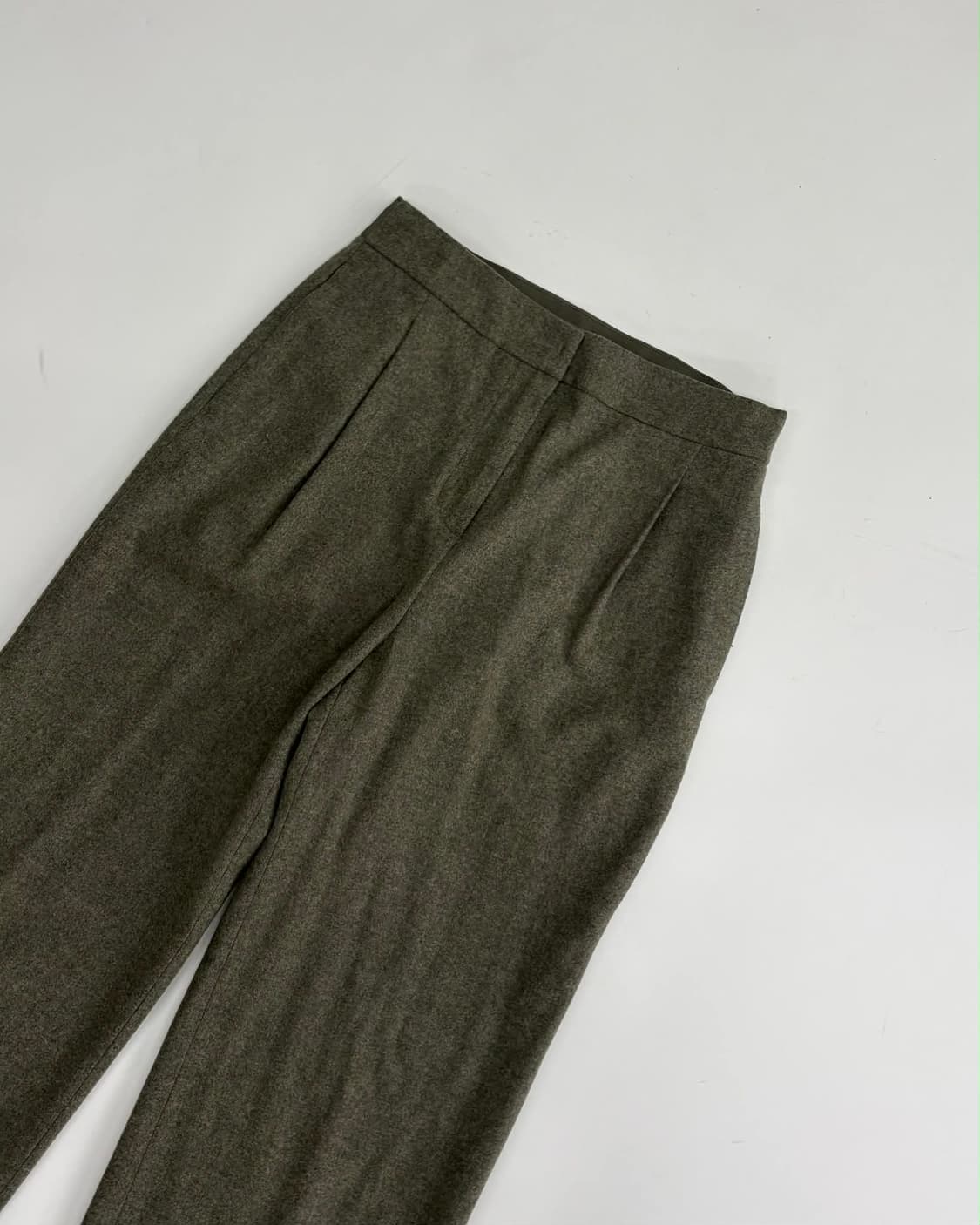 [55/66] TIME 포스트모던 한섬 타임 21년 신형 울 슬랙스 팬츠 상품이미지5