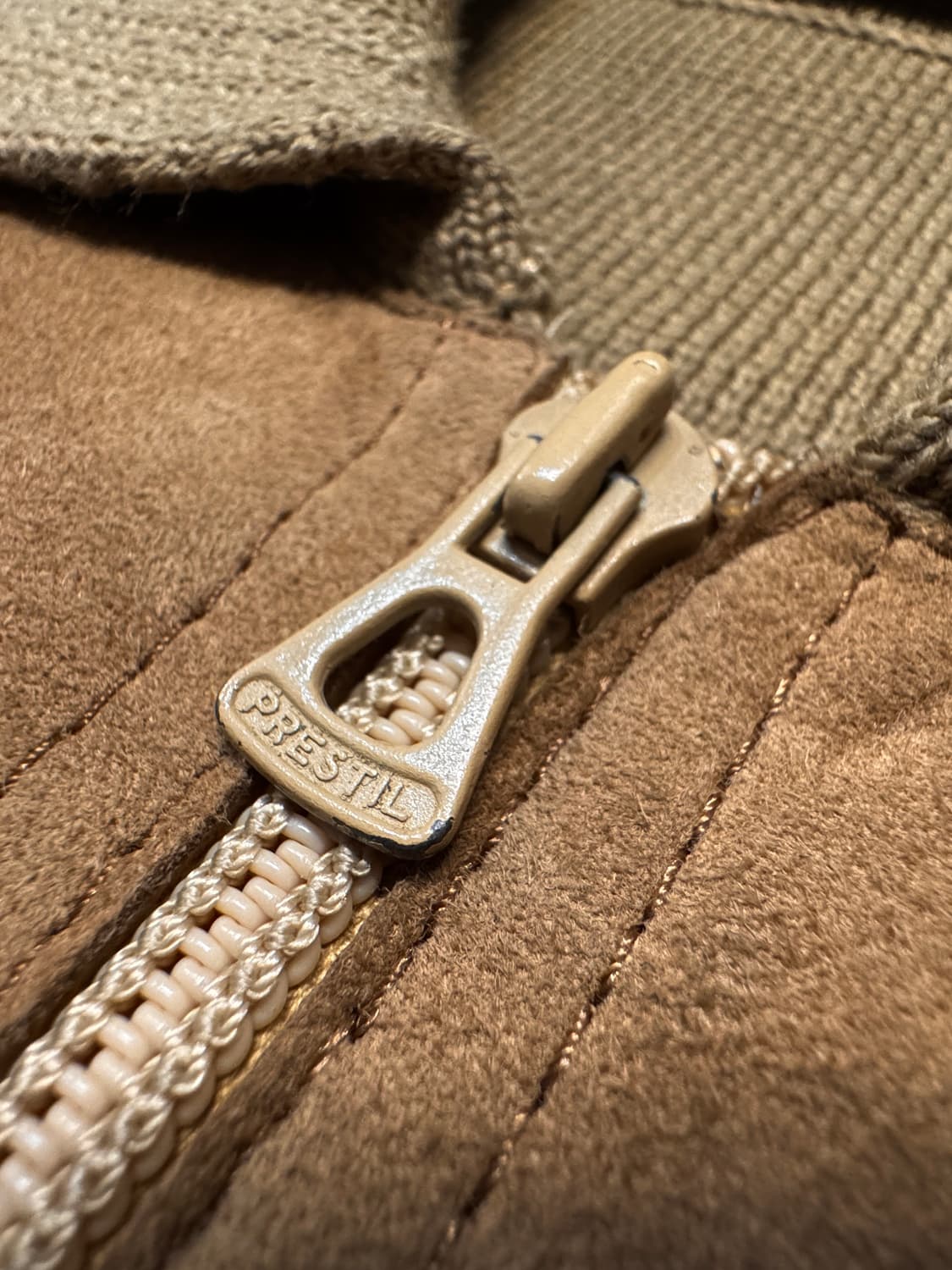 S-M ) VINTAGE French Suede Blouson 상품이미지6