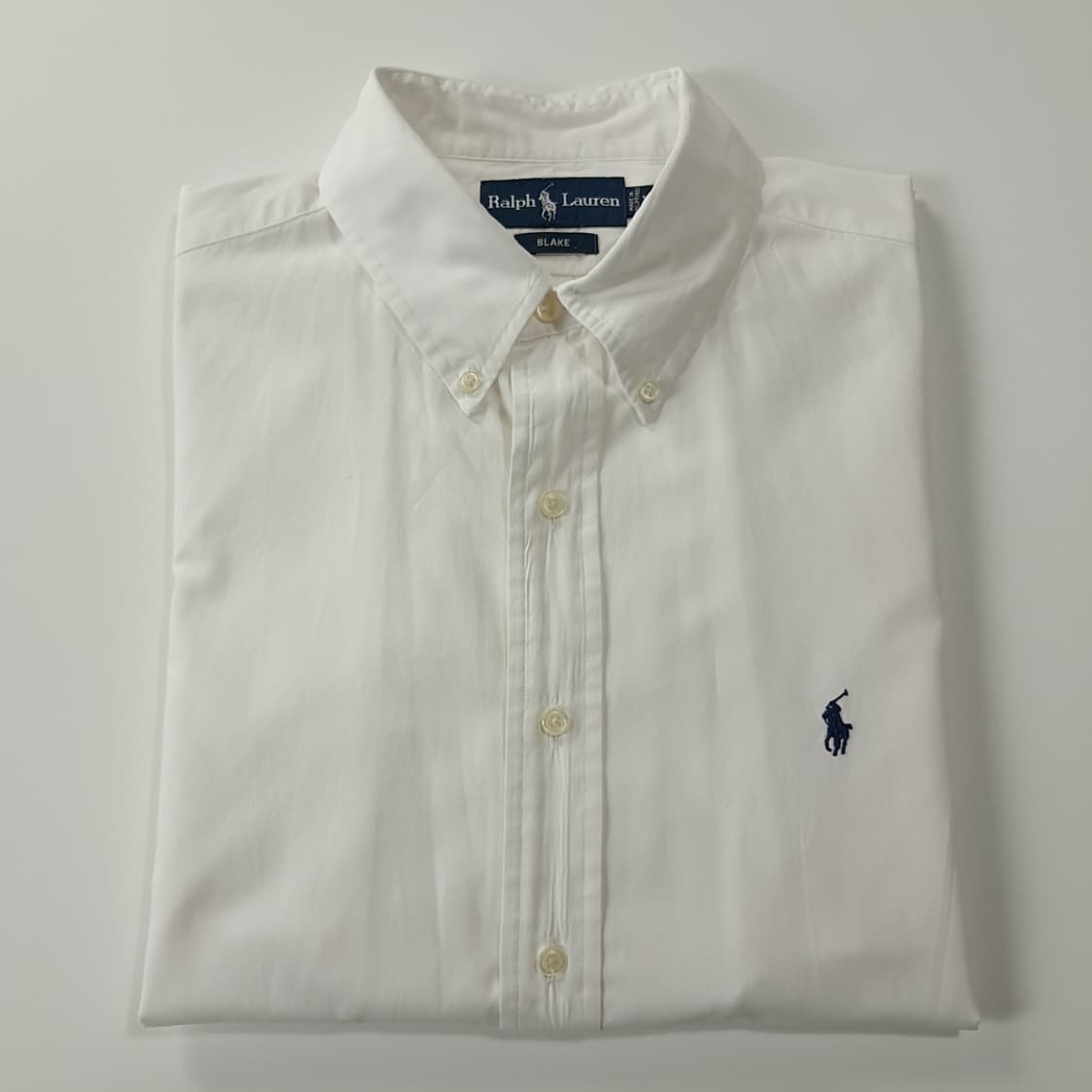 CK258 XL 폴로 90s 블레이크핏 화이트 반팔셔츠 남방 상품이미지7