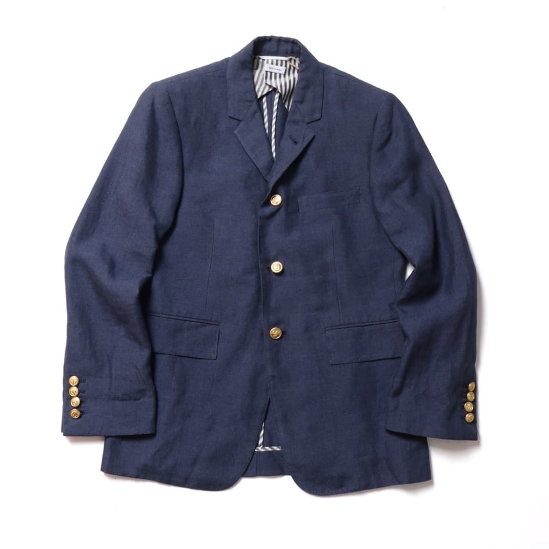 톰브라운 Thom Browne 3B Gold Button Wool bla 상품이미지2