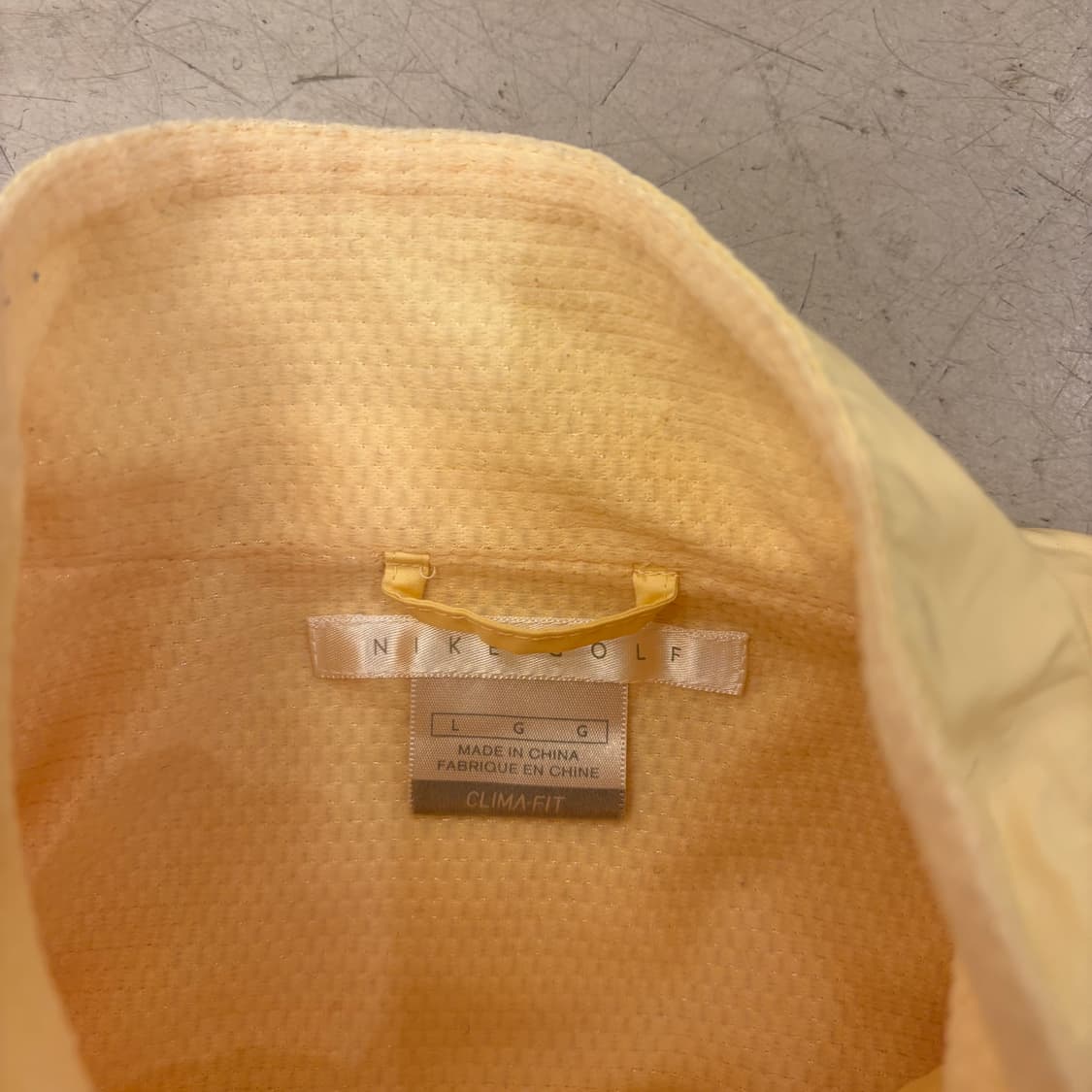 나이키 골프 스우시 옐로우 바람막이 상품이미지3