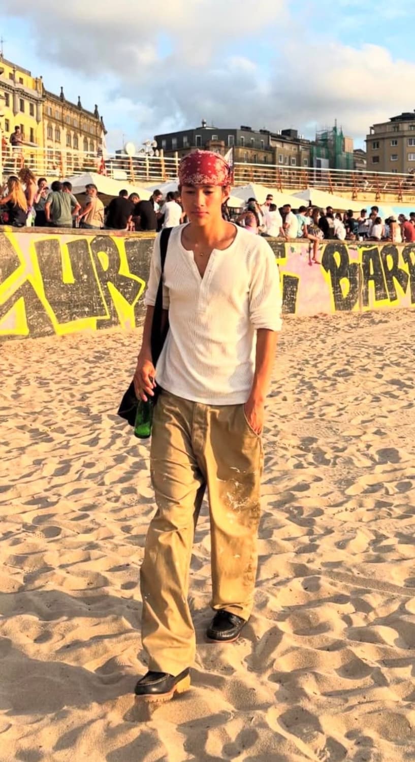 아나크로놈 페인팅 팬츠 상품이미지4