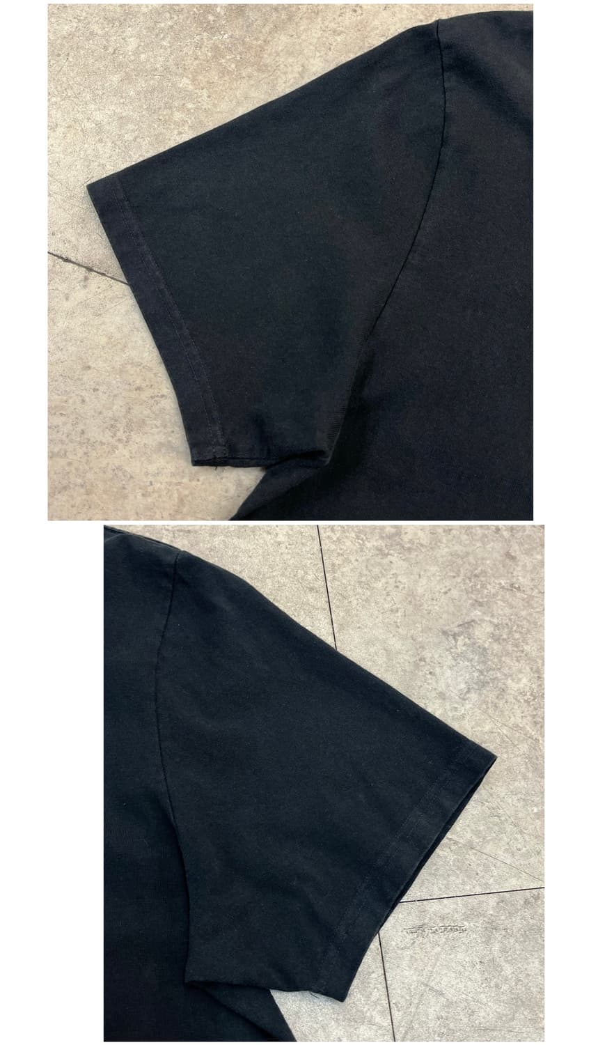 스투시 허비스 다이드 반팔티 블랙 M #csz3925 상품이미지6