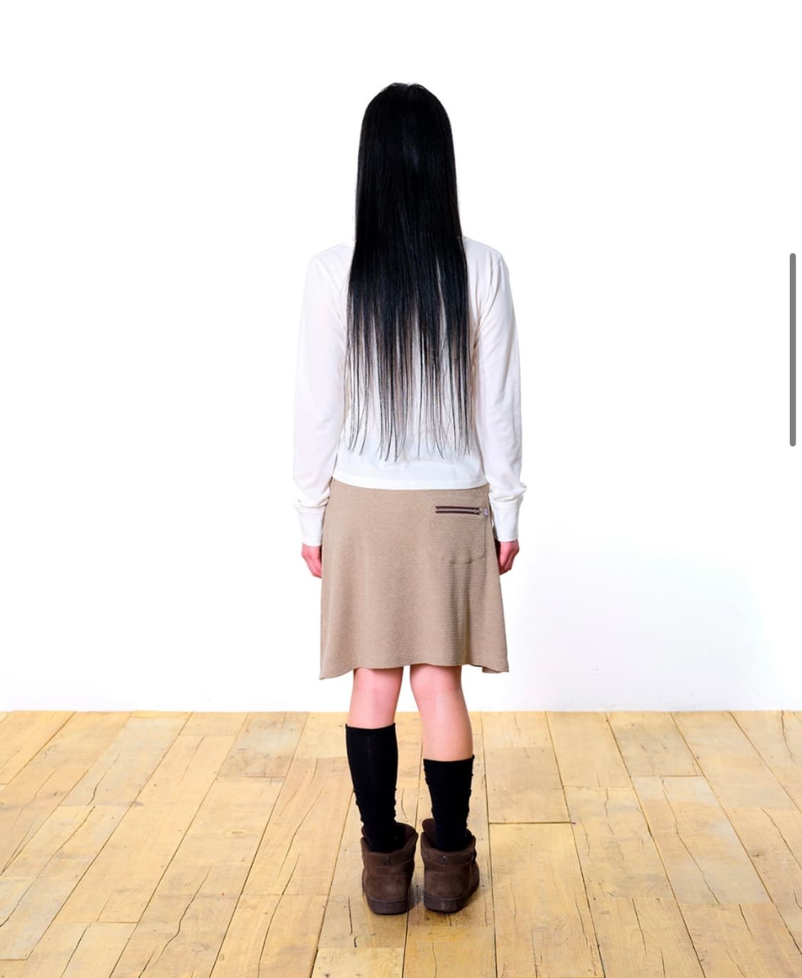 코이세이오 038 와플 스커트 카푸치노 상품이미지2