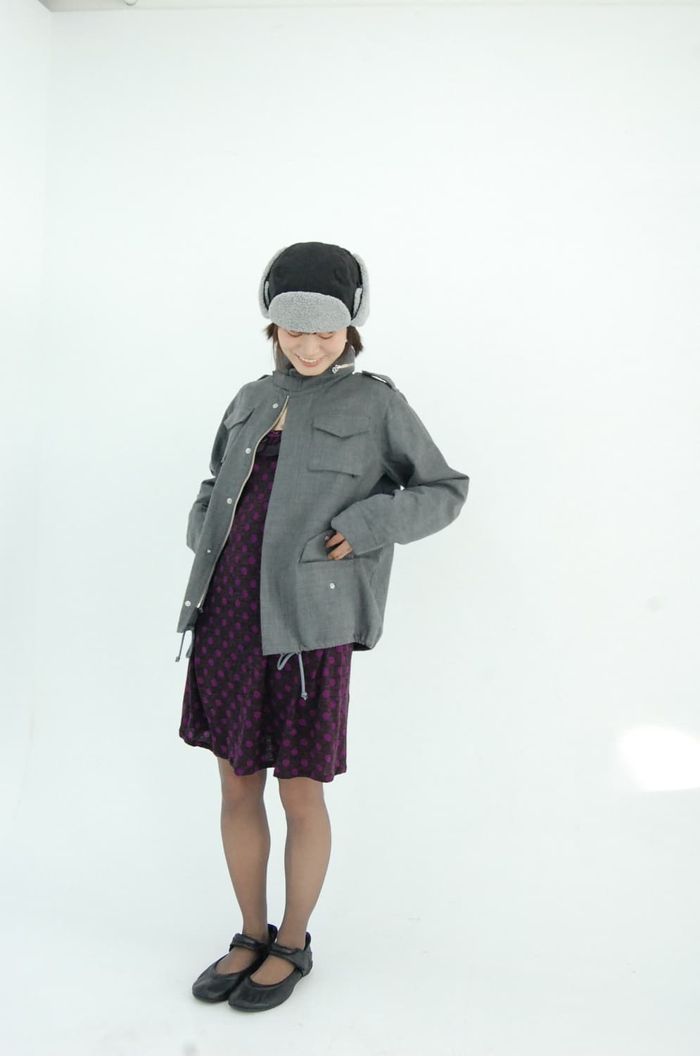 Sunaokuwahara dot lace one piece 상품이미지6