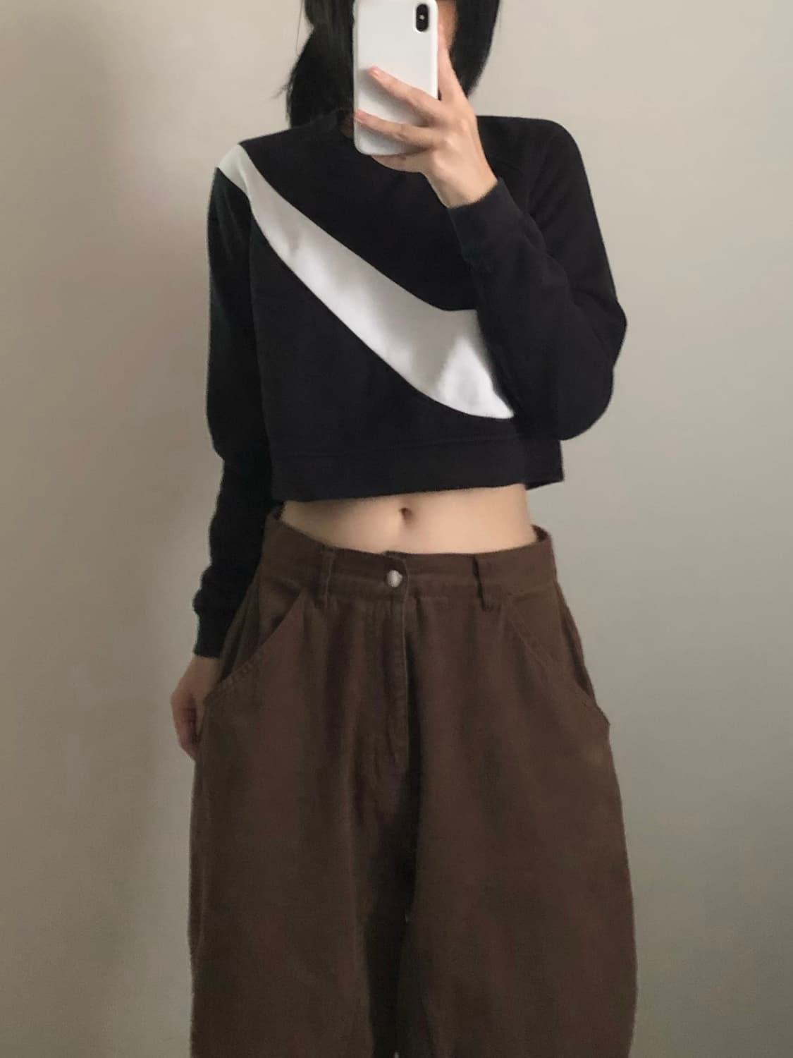 나이키 빅스우시 크롭 맨투맨 상품이미지1