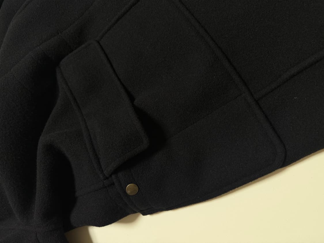 이스트로그 x 글로버올 몬티 코트 블랙 L 상품이미지5