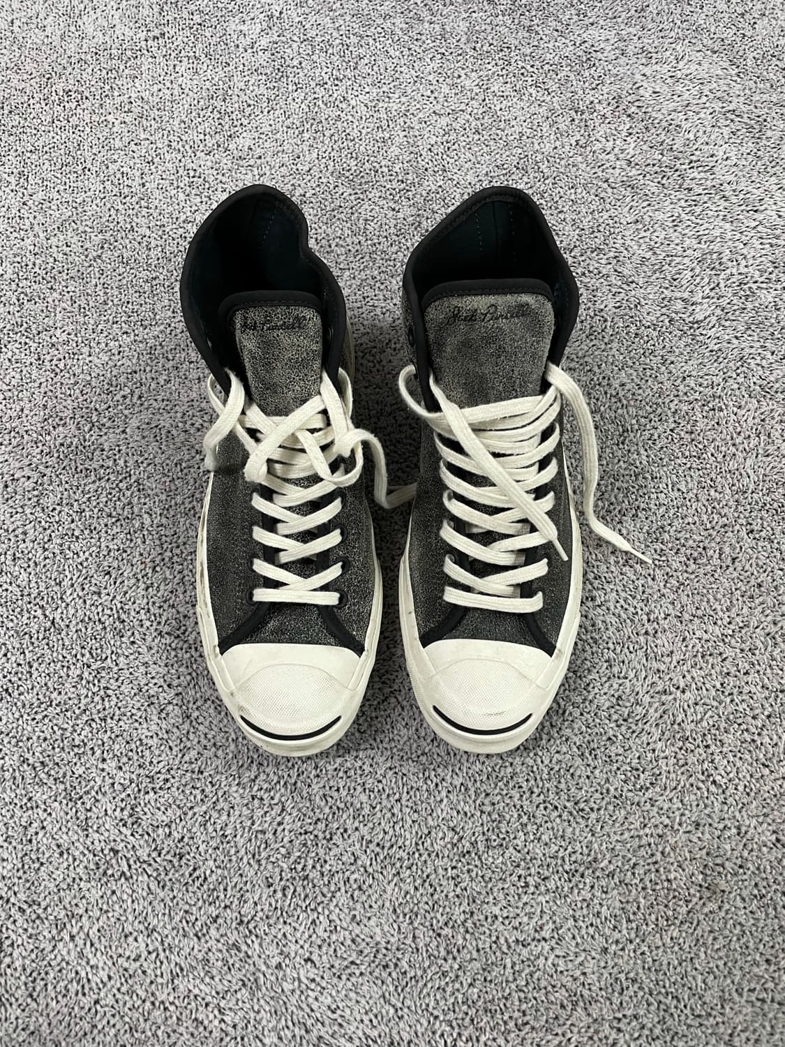 (30% OFF) 컨버스 잭퍼셀 크랙 레더 하이 상품이미지3