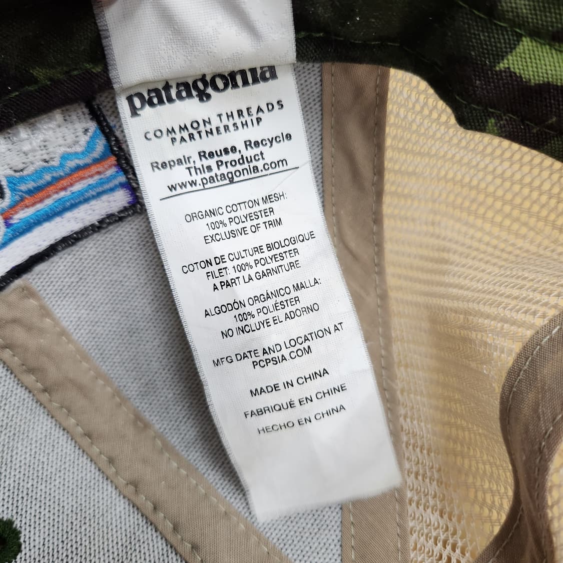 정품 파타고니아 모자 망사 볼캡  상품이미지8