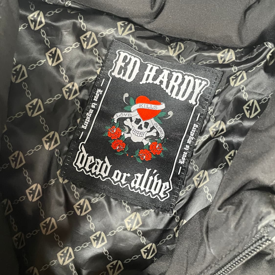 Ed Hardy 에드 하디 조끼 패딩 상품이미지2