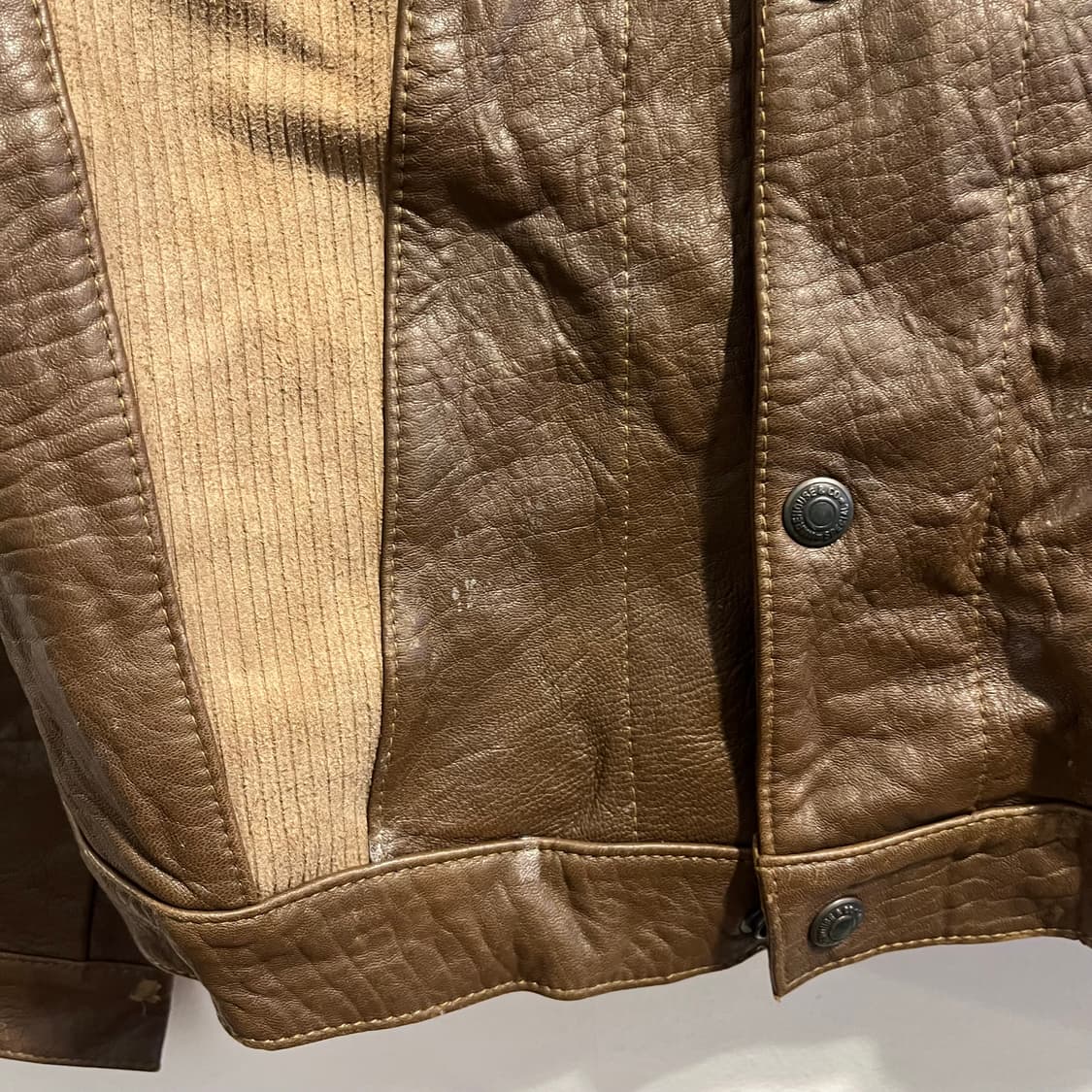 웨어하우스 웨스턴 레더 가죽 자켓 상품이미지6