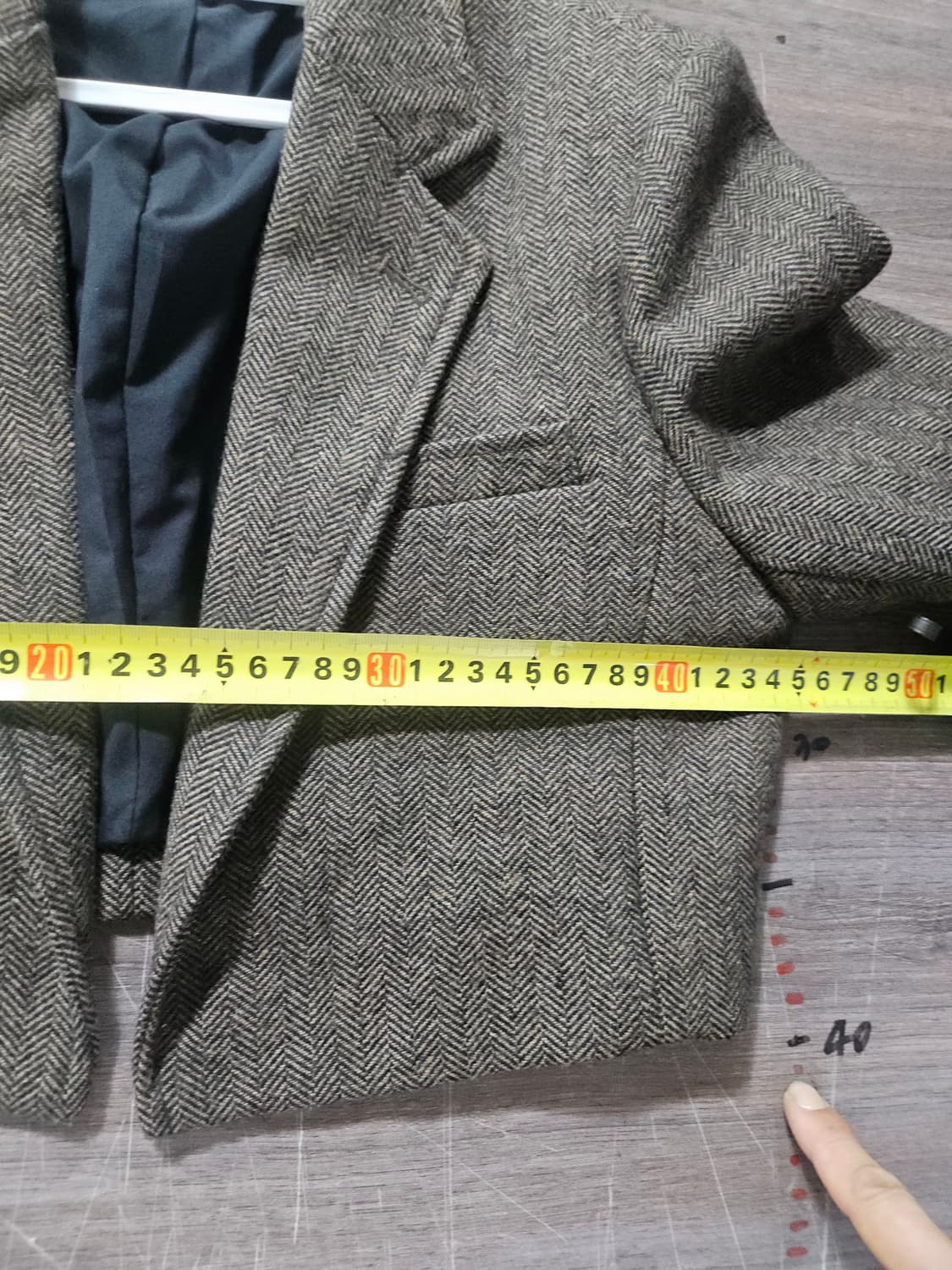 크롭 마이 자켓 S 상품이미지4