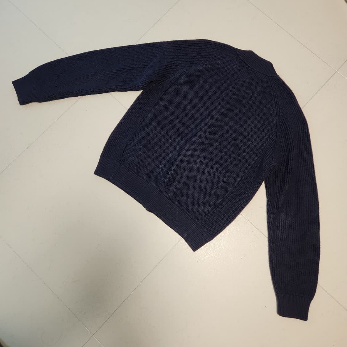 폴로 랄프로렌 골지 와플 니트 가디건 M 상품이미지3