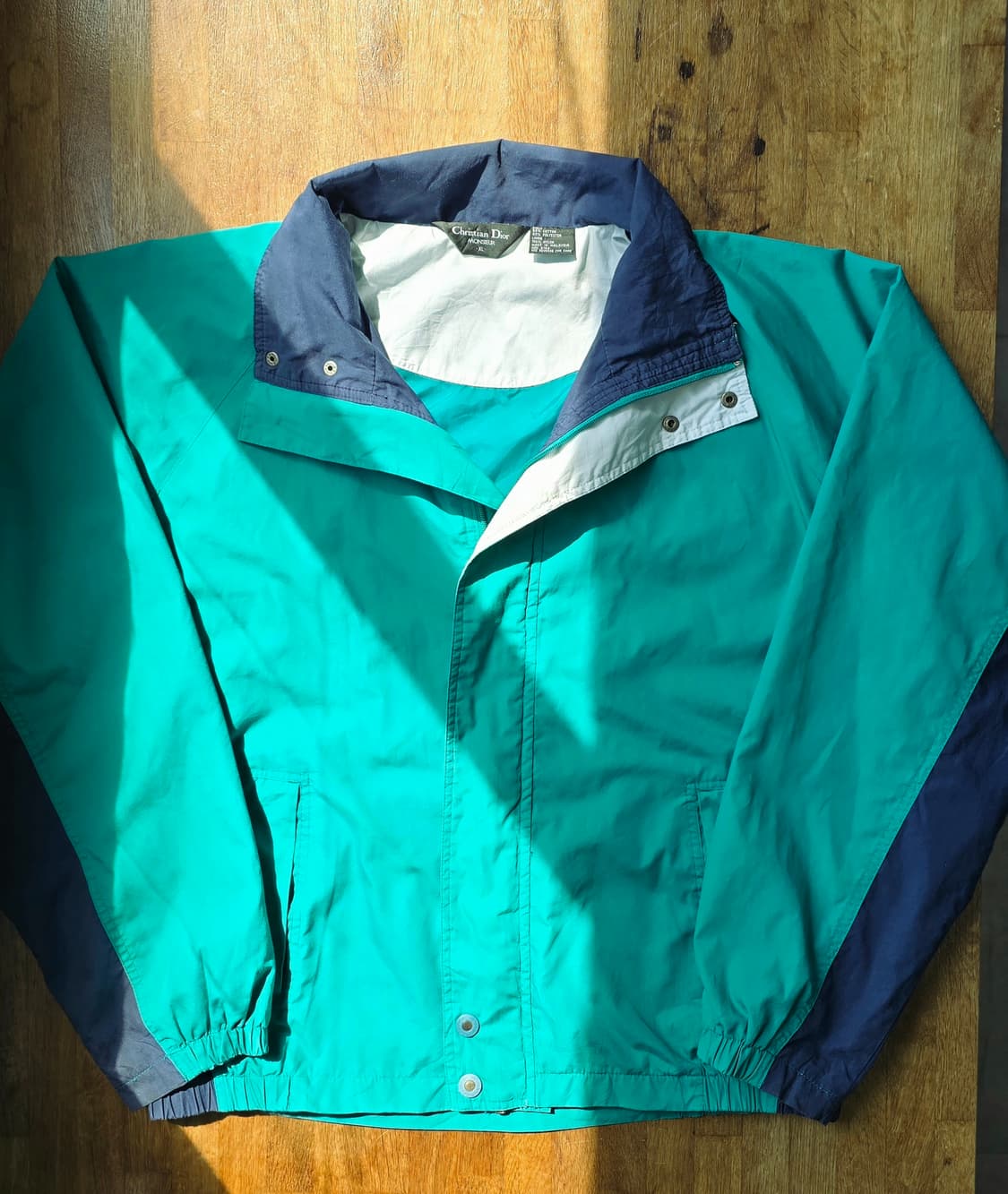 90s Dior 디올 빈티지 블루종 점퍼 자켓 XXL  상품이미지1