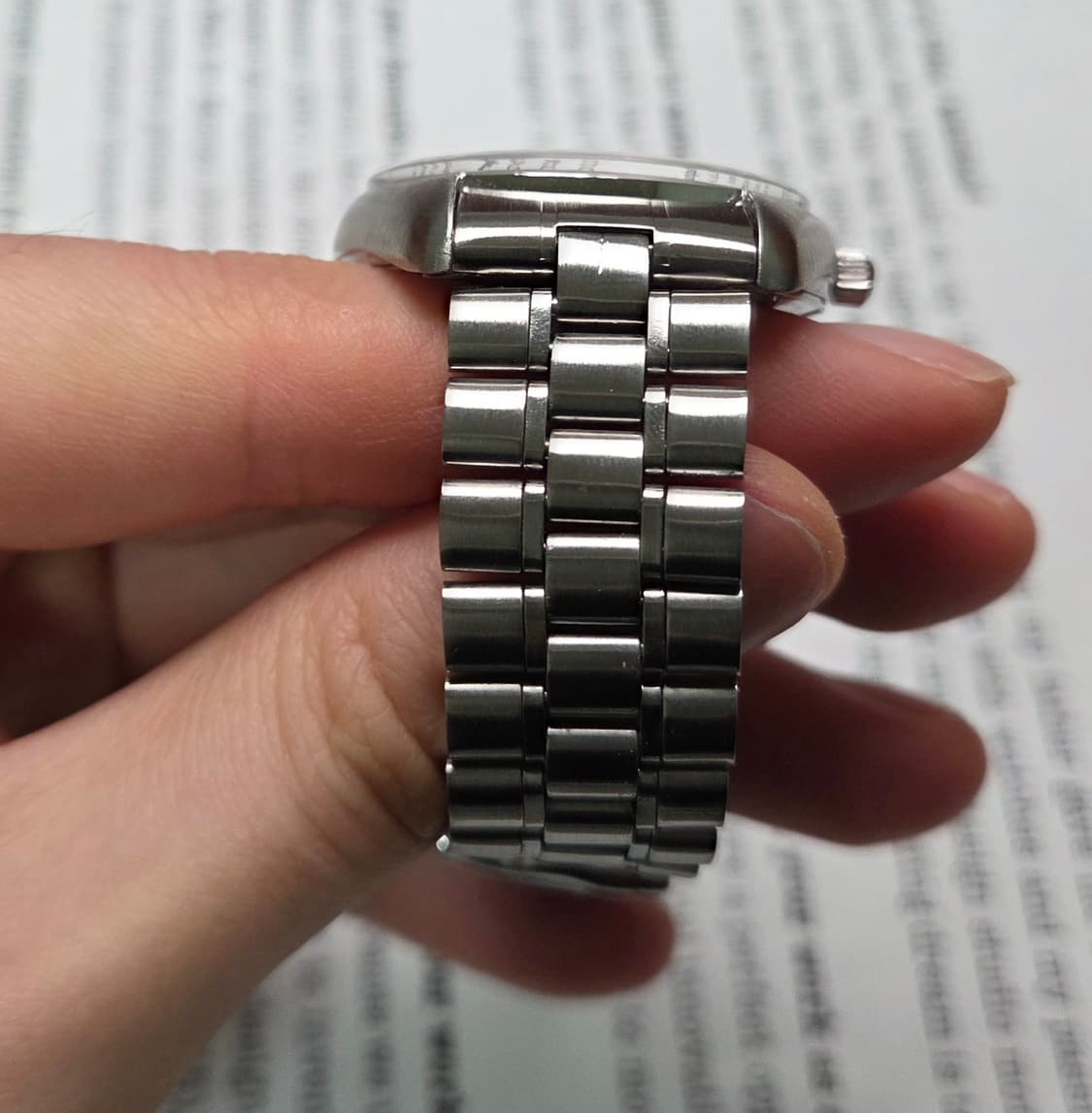 레어] 빈티지 오메가 씨마스터 투톤레드(붉은말의해) 브레이슬릿 ver.
 상품이미지6