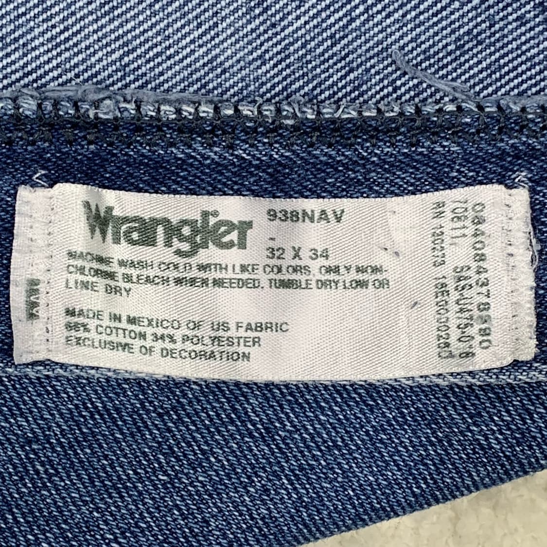 [35] 랭글러 스트레이트핏 데님팬츠 상품이미지5