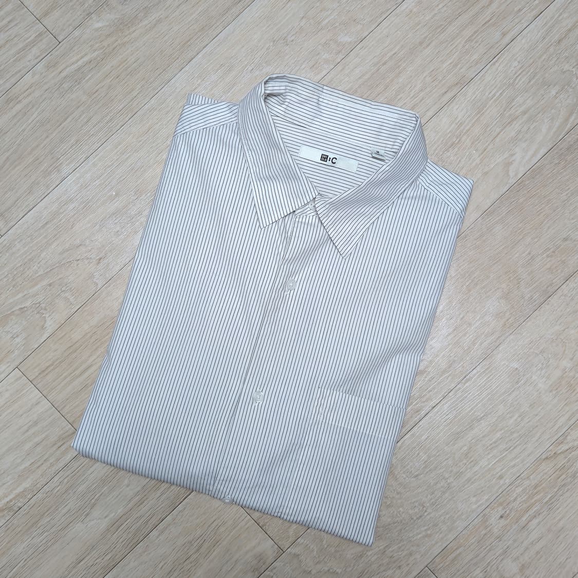 UNIQLO C 스트라이프 셔츠 상품이미지1