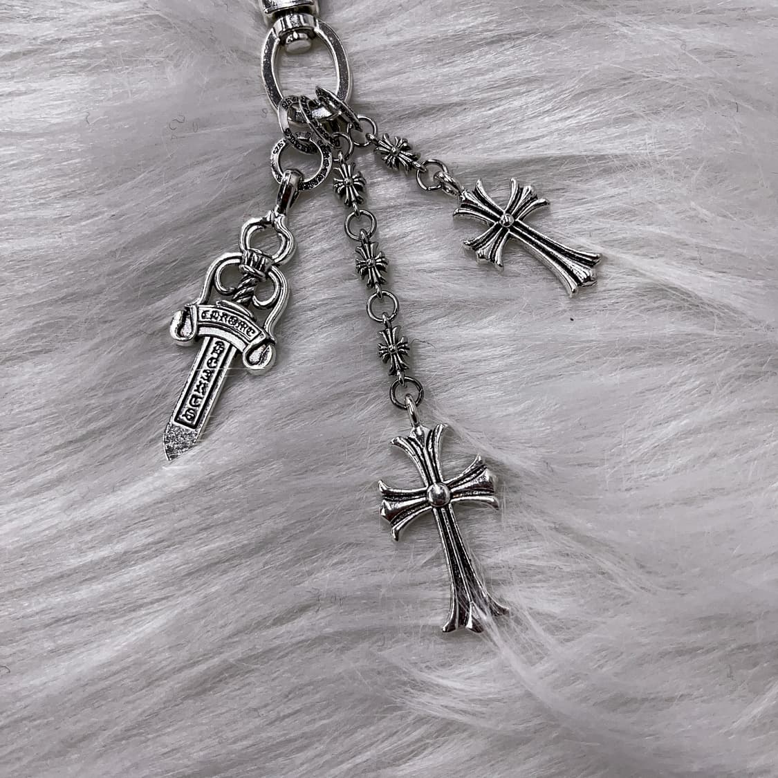 Vintage cross keyring 상품이미지3