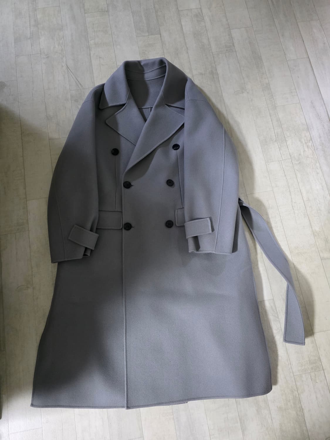 마마가리 준지맛 핸드메이드 더블 코트 46 상품이미지2