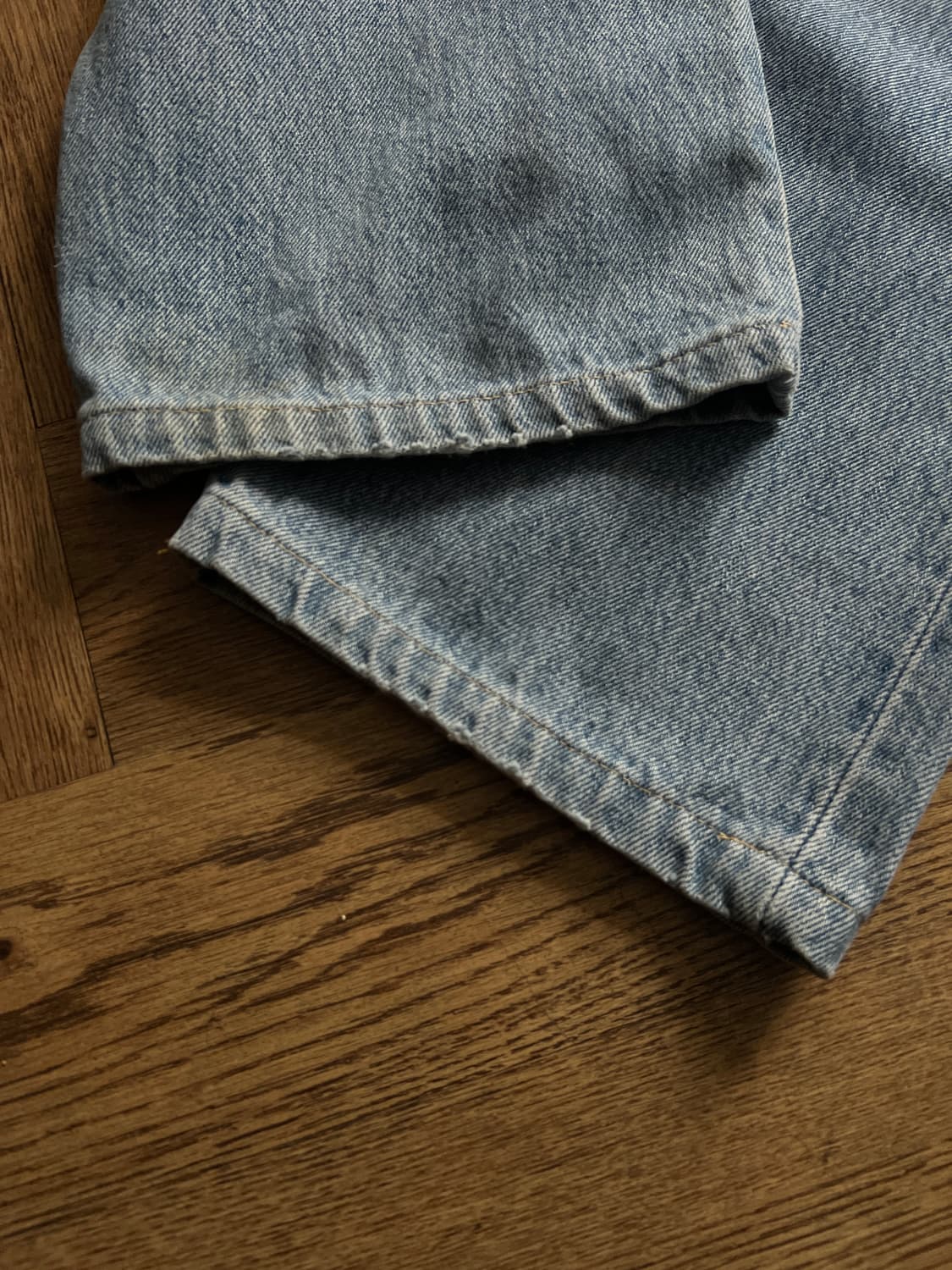 [34]90's 리바이스 501 Made in USA 데님 팬츠 S44 상품이미지4
