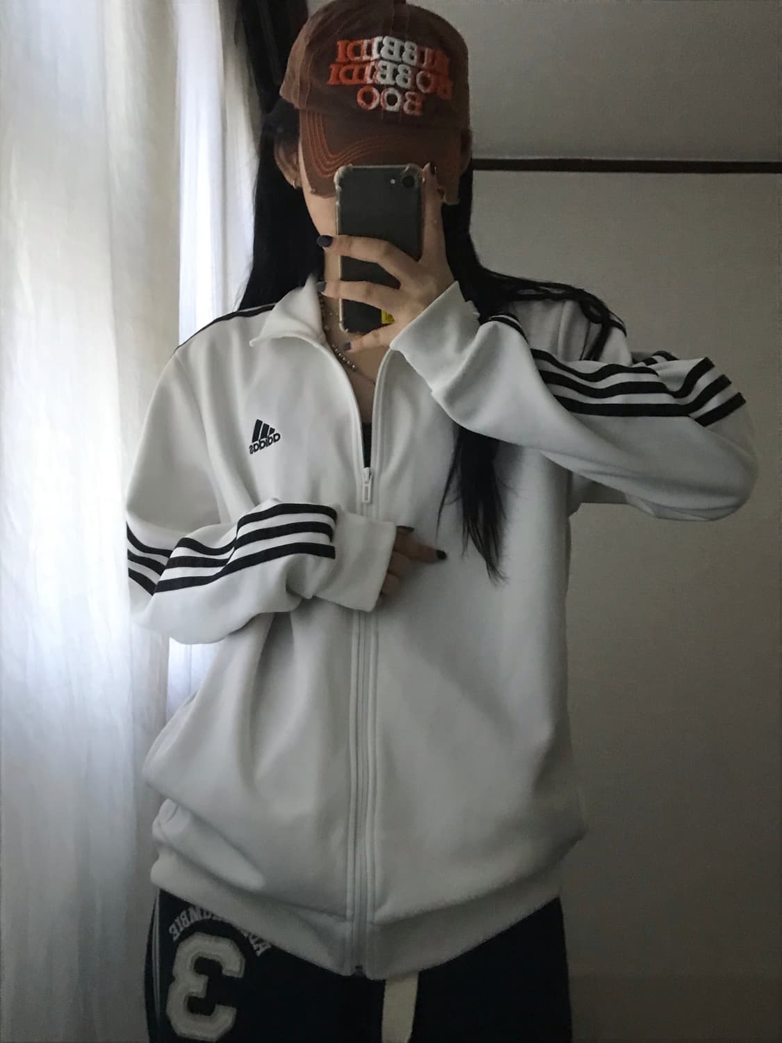 아디다스 검흰 져지 상품이미지4