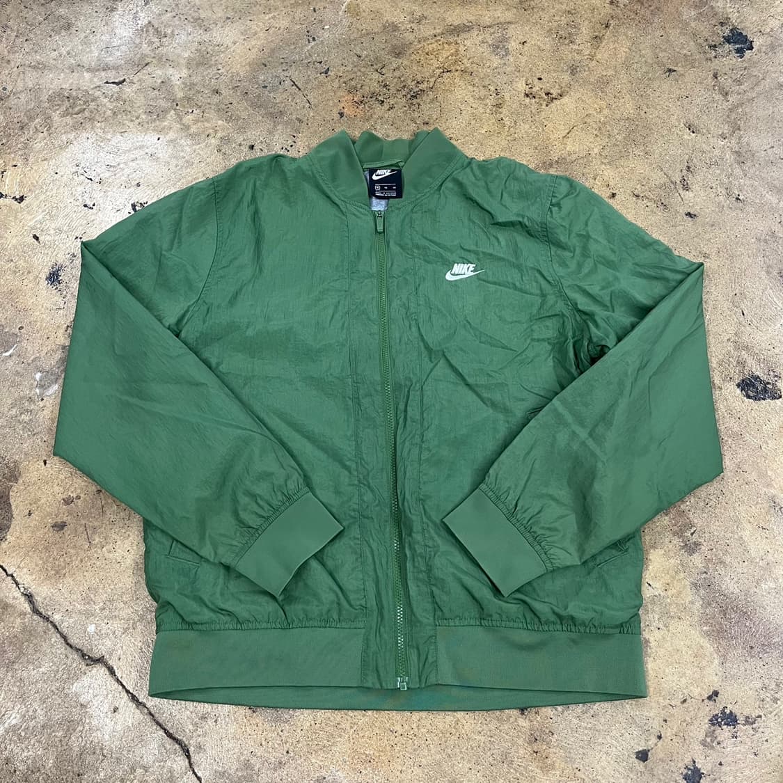 [정품/XL] 나이키 올드스쿨 나일론 그린 점퍼 b15 상품이미지2