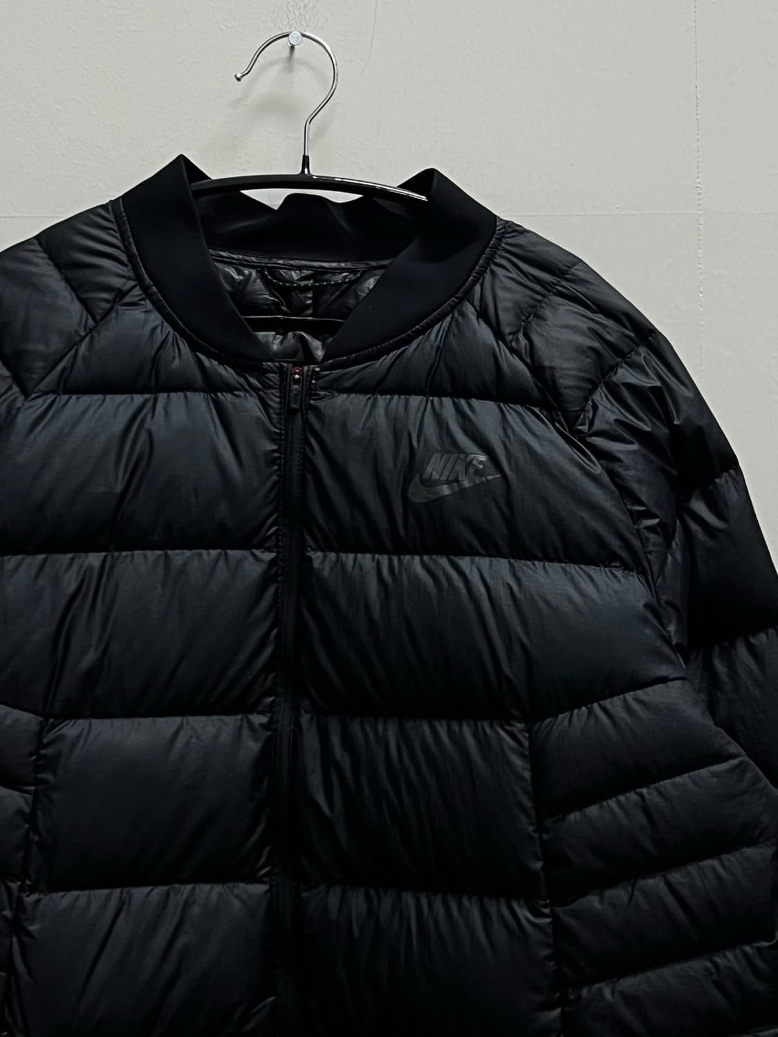 나이키 덕다운 경량 블루종 패딩 자켓 블랙 상품이미지3
