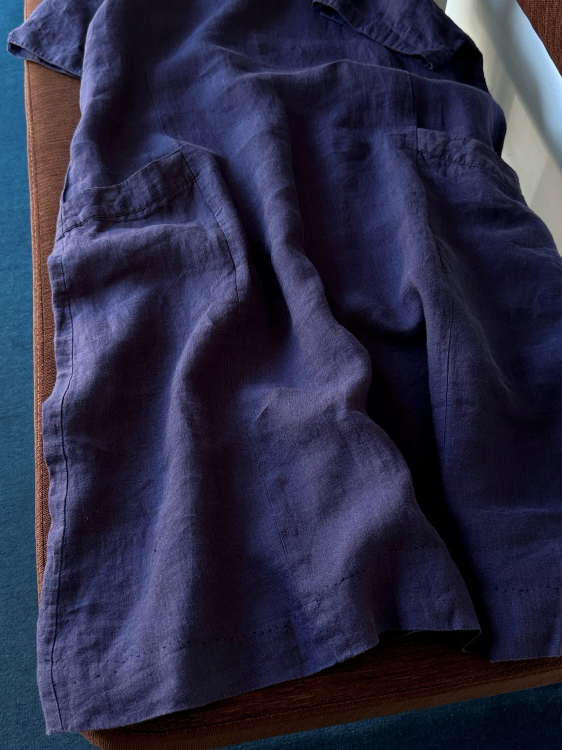 Linen wide design onepiece 상품이미지9