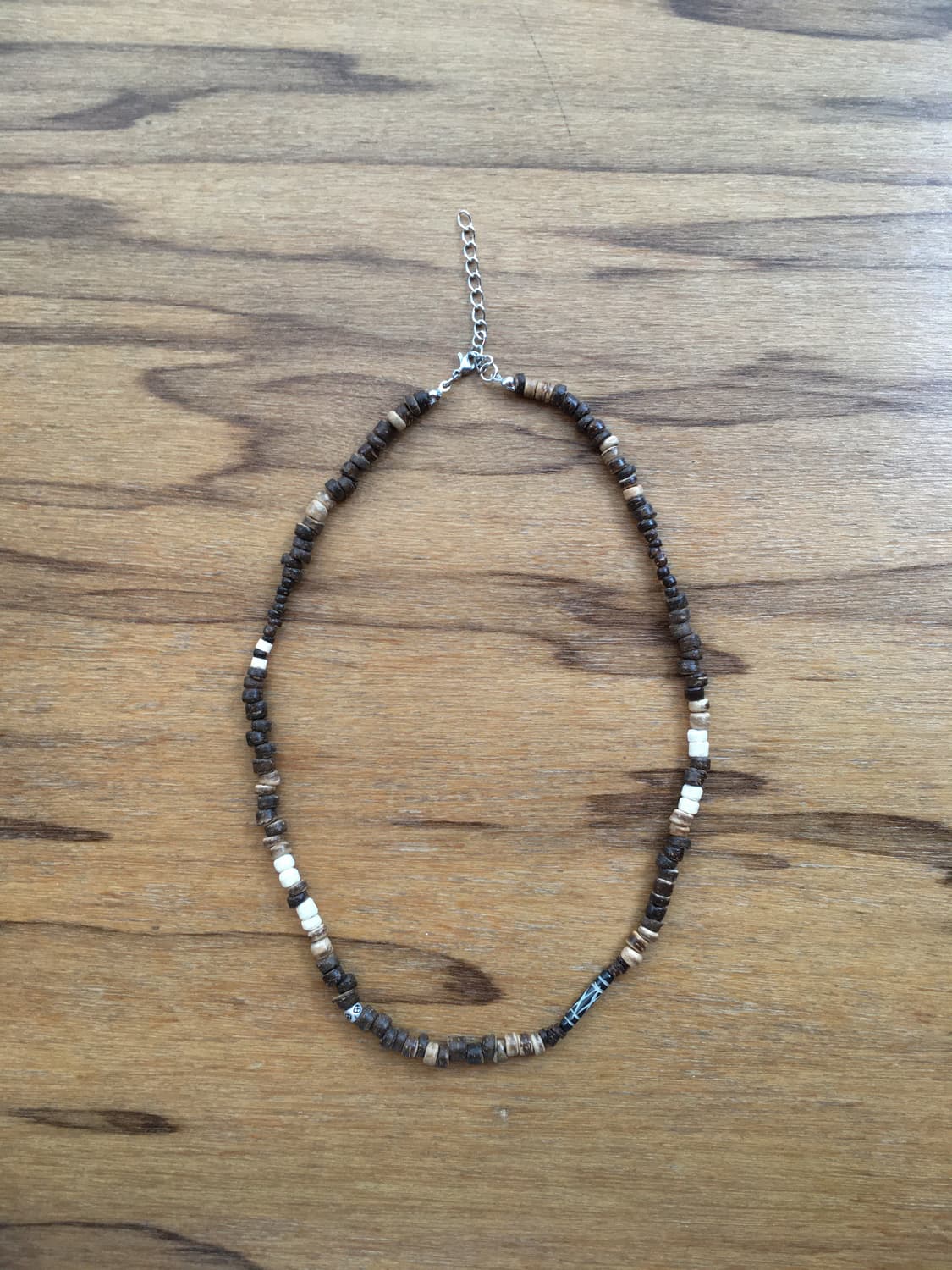 coconut wood necklace 코코넛우드 목걸이 상품이미지1