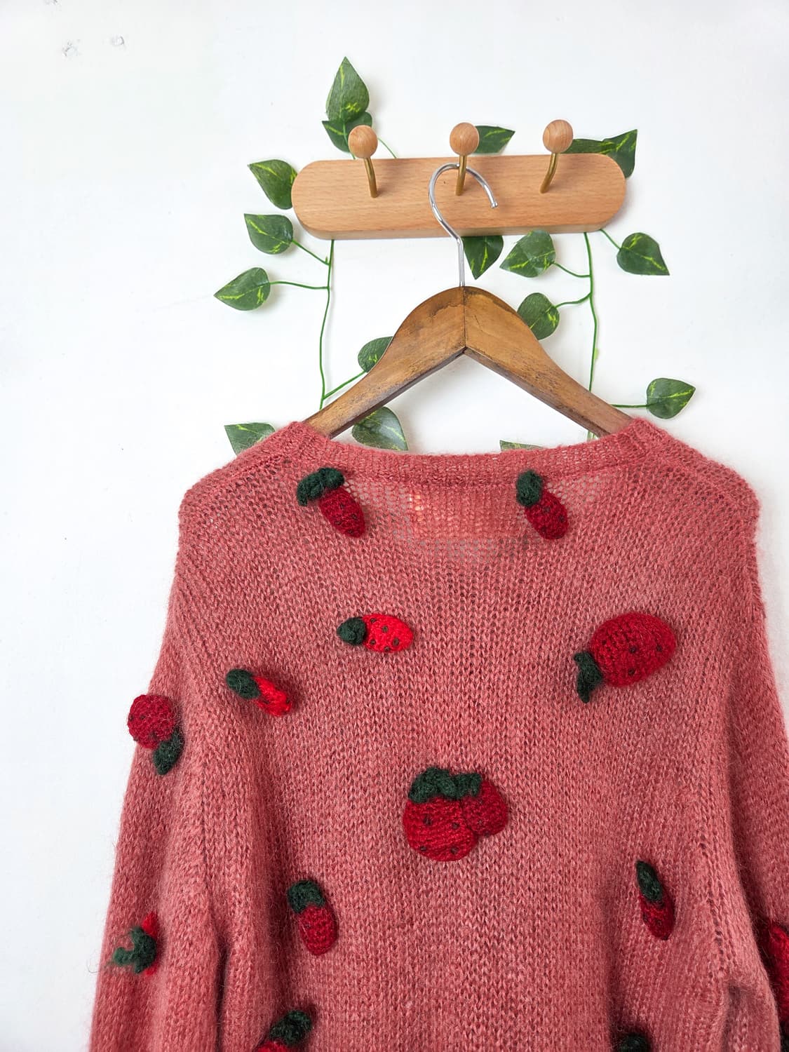 PINK HOUSE 딸기 가득 가디건 상품이미지6