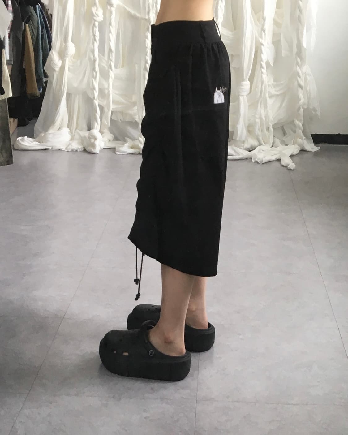 Peace now shirring point half pants 상품이미지10