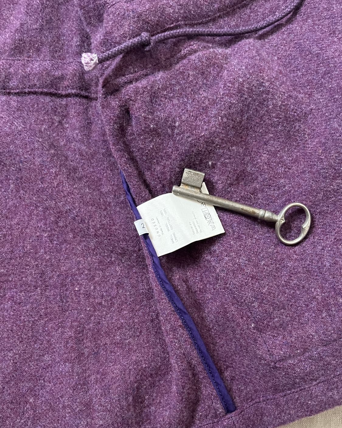 언유즈드 카메라맨 펠트 울 자켓 unused 포토그래퍼 자켓 상품이미지7